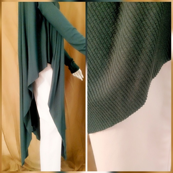 🌟Posh Favorite⭐ Long Sleeve Ribbed Oversize Top - Picture 5 of 6